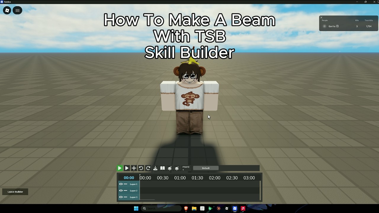 [TSB] Skill Builder - How To Make A Beam! - YouTube