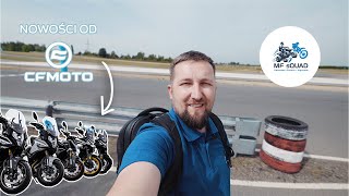 👀 Sprawdzamy nowości od CFMOTO - TOR ŁÓDŹ! 🏍️ Seria SR/MT/NK | Salon MF sQUAD 🚙