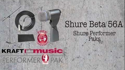 Kraft Music - Shure Beta 56A Instrument Microphone Presentation