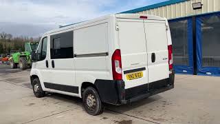 Peugeot Boxer Crew Van Xnz 6122
