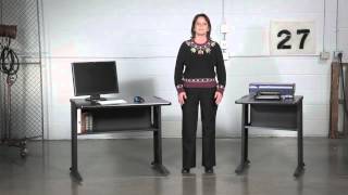 Safco Reversible Top Workstation