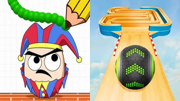 Draw To Smash vs Going Balls - Satisfying ASMR Gameplay Max Level