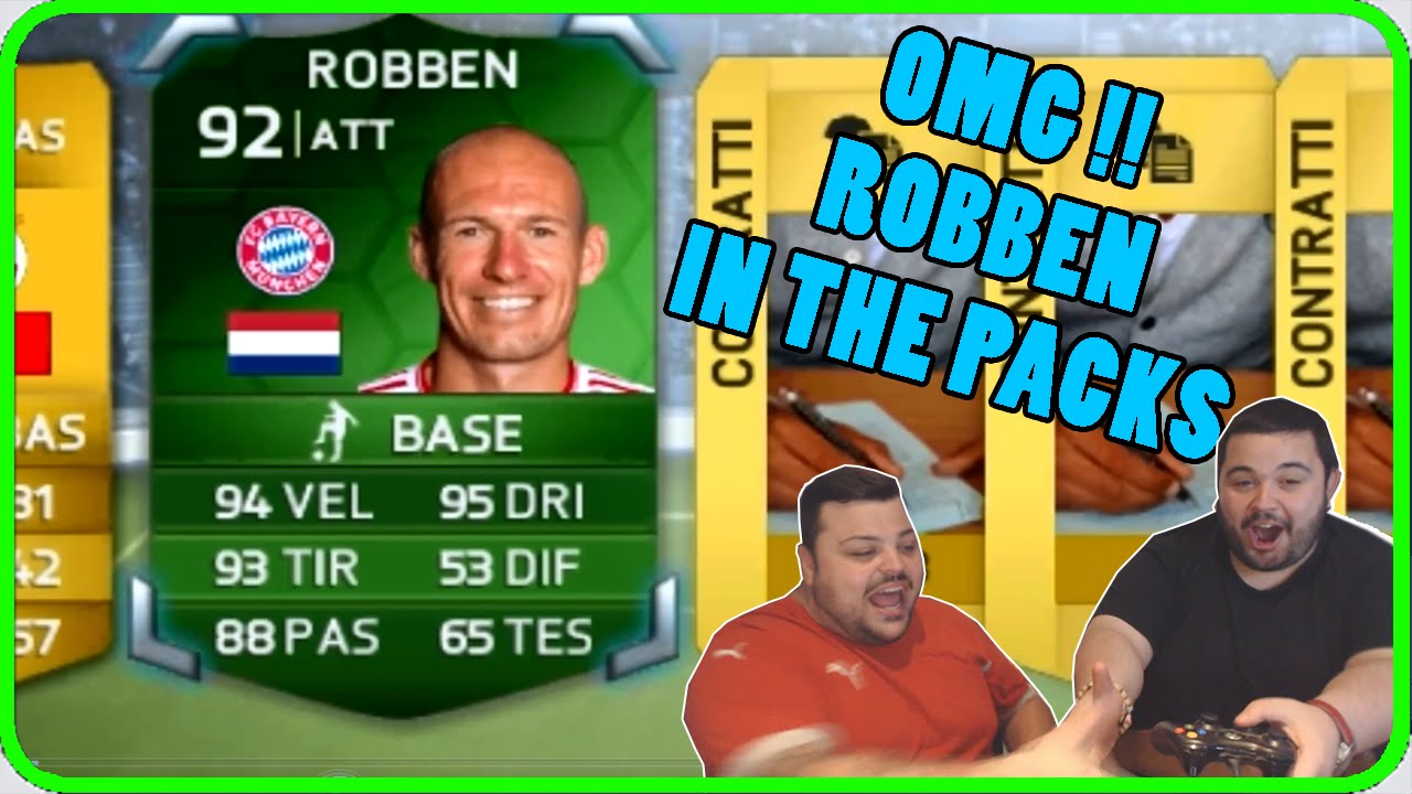 OPENING PACKS iMOTM : OMG GREEN ARJEN ROBBEN !