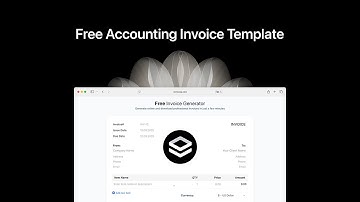 Creating Professional Accounting Invoice Template | Invoice Maker Tutorial + FREE invoice generator