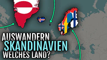 Welche 4 Länder gehören zu Skandinavien?