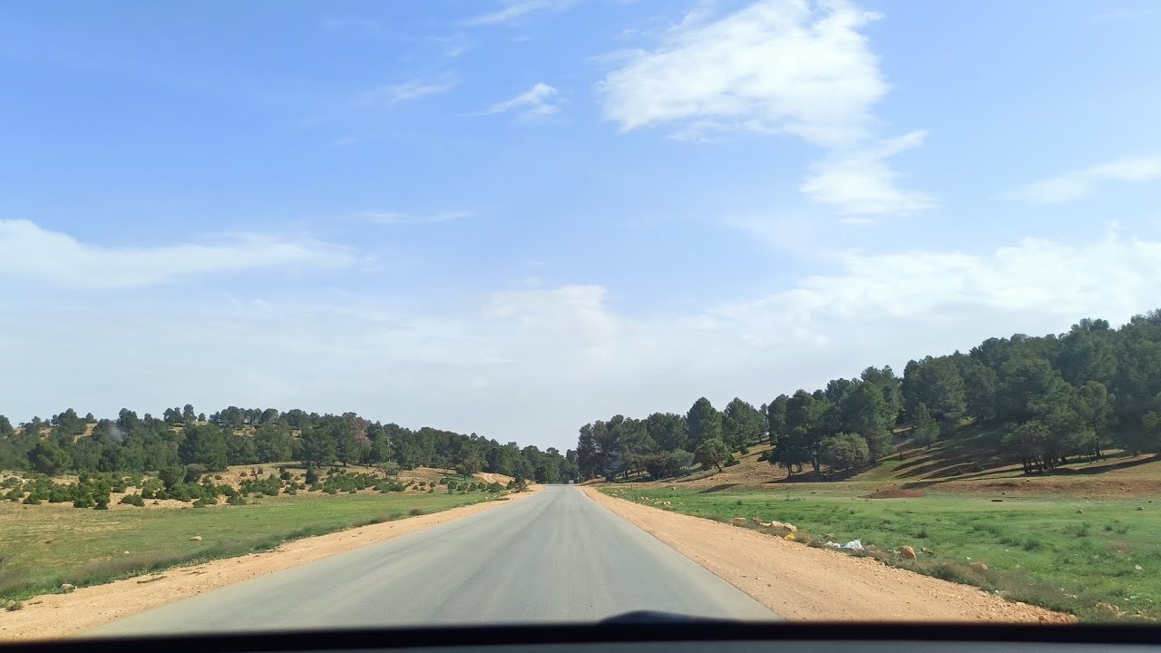 نحو حمام الشارف والشارف وغابة ڨطية وبن يعقوب🌲🌲#الجلفة #الجزائر #djelfa_algerie. فاتح ماي 2025.Charef