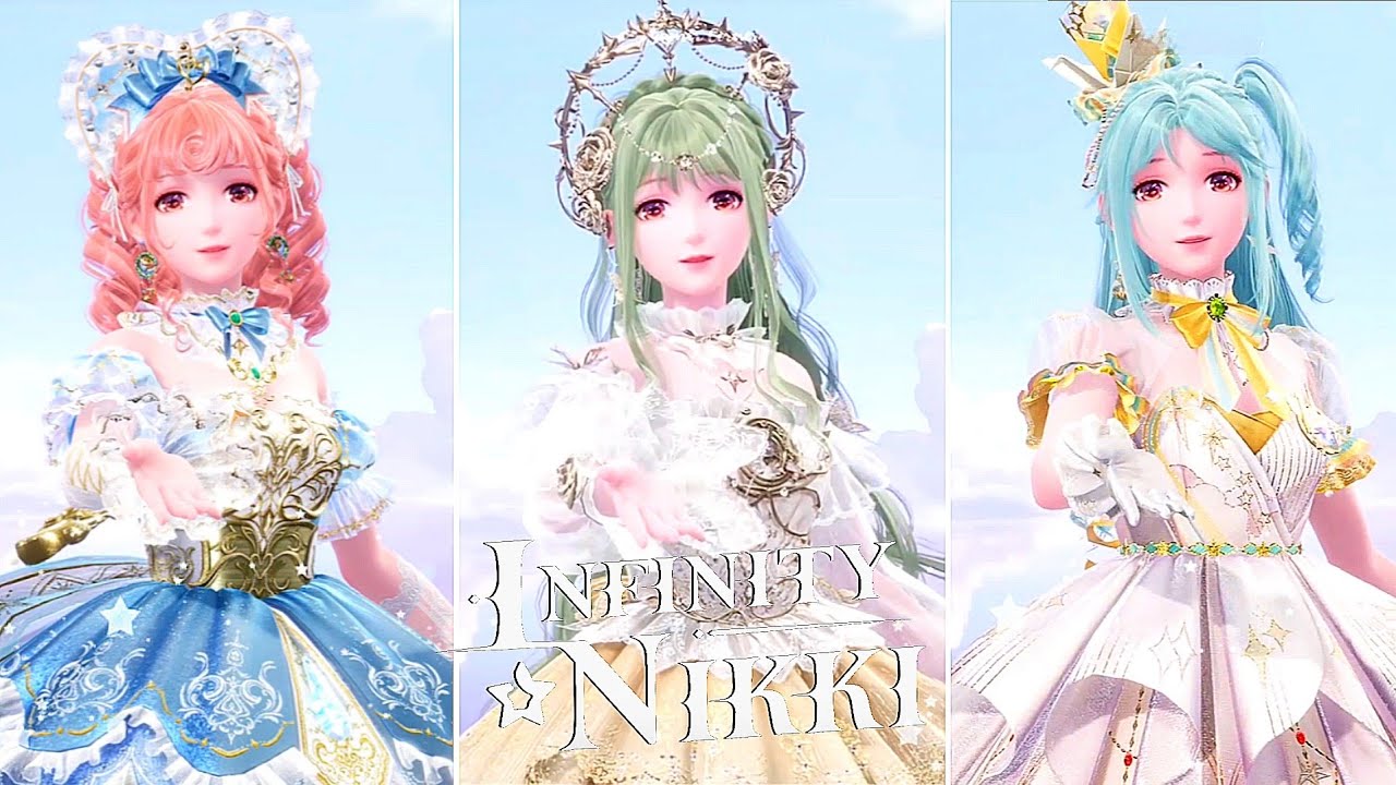 ALL ELEVEN 5 🌟 Outfits Evolution Animations Showcase - Infinity Nikki 1.3