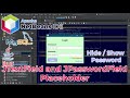 Netbeans 18 - Add Placeholder to JTextField and JPasswordTextField