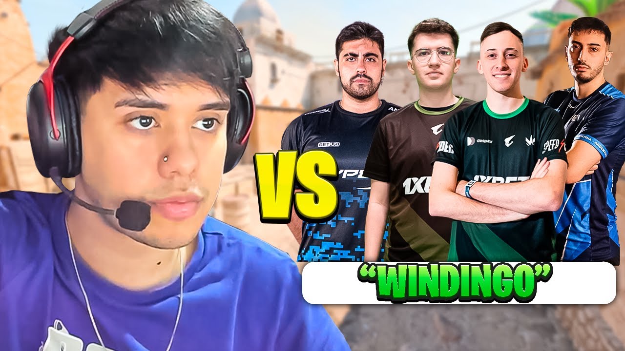 ME ENCUENTRO AL TEAM WINDINGO EN FACEIT y PASO LO SIGUIENTE...