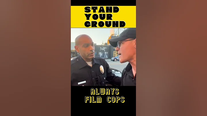 Intense Cop v Auditor #standoff #shorts