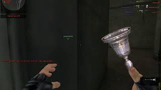 player using hack in blackshot sea