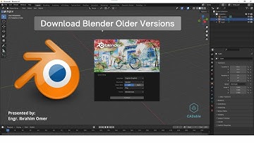 Download Blender Older Versions | How to Download and Install any Blender Previous Version | CADable