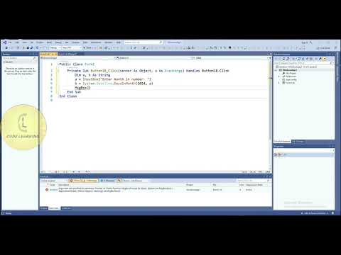 VB.NET | DayInMonth #2 | CodeLearning