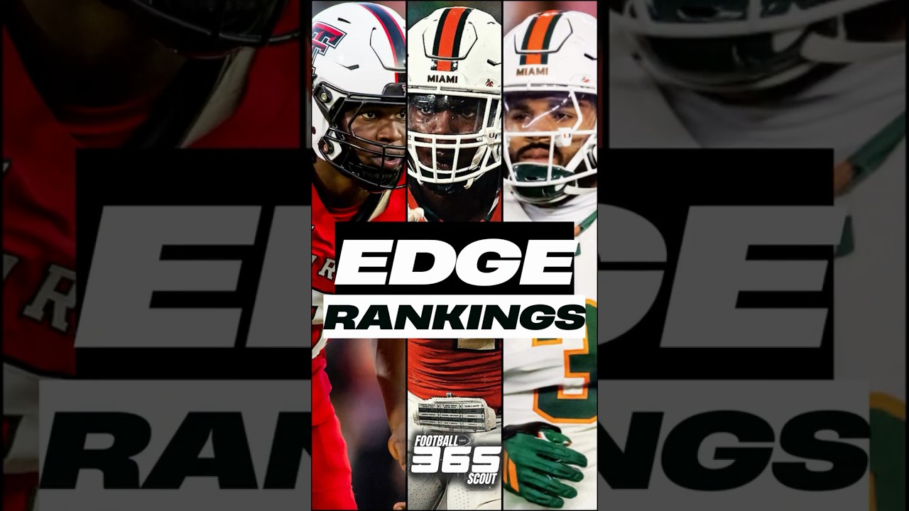 Rueben Bain Jr. & David Bailey Lead 2026 NFL Draft EDGE Rankings #shorts #foryou