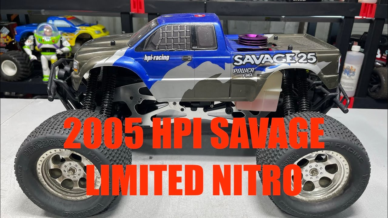2004 HPI Savage Limited. A Very Rare RC Nitro - YouTube