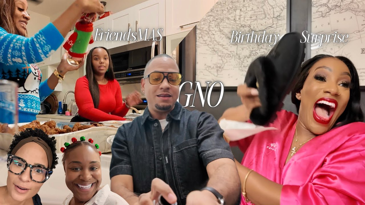 FRIENDSMAS + TANAANIA'S SURPRISE BDAY GIFT + GNO |  QUITE PERRY