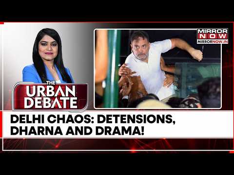 DELHI CHAOS: Detentions, Dharna And High-Voltage Drama Shake Capital | Protest Ground Report