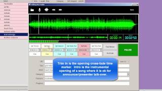 PlayoutONE - Importing a Single Audio Track