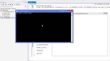 SDL 2 Made Easy Tutorial 10 - Text Input[Events]