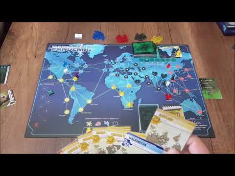 სამაგიდო თამაში - Pandemic/პანდემია - გეიმფლეი/Gameplay