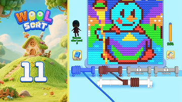 Wool Sort Level 11 Full Walkthrough
