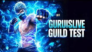 ๐ด FREE FIRE LIVE | GURUISLIVE โค | CUSTOM ROOM |GUILD TEST ๐ INDIA ๐ฎ๐ณ #freefireโ #ff
