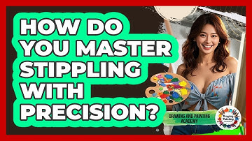 How Do You Master Stippling With Precision? - Drawing and Painting Academy