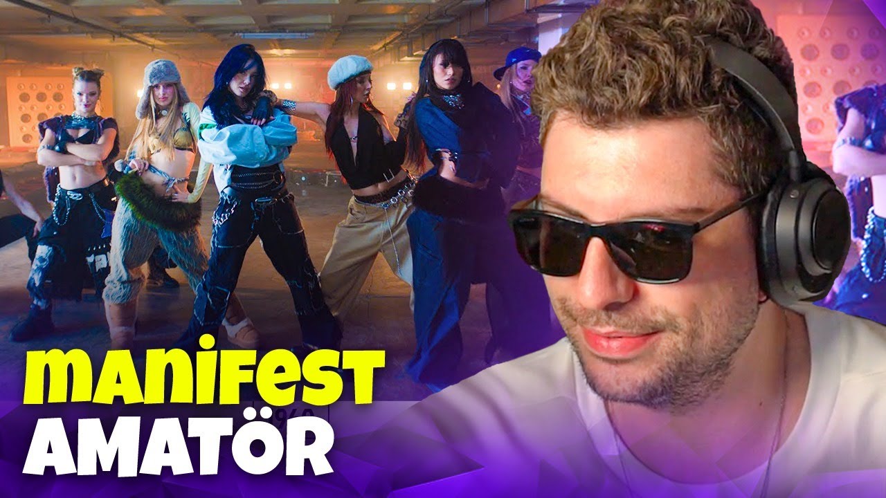 HYPE ''manifest - Amatör'' MÜZİK KLİBİNİ İZLİYOR! | @m6nifestgirls