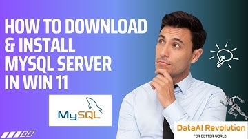 How to Download and Install MySQL Database Server and Workbench in Windows 11