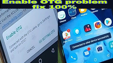 Infinix hot 8 (x650c)connected to other device successfully problem fix | Enable OTG fix