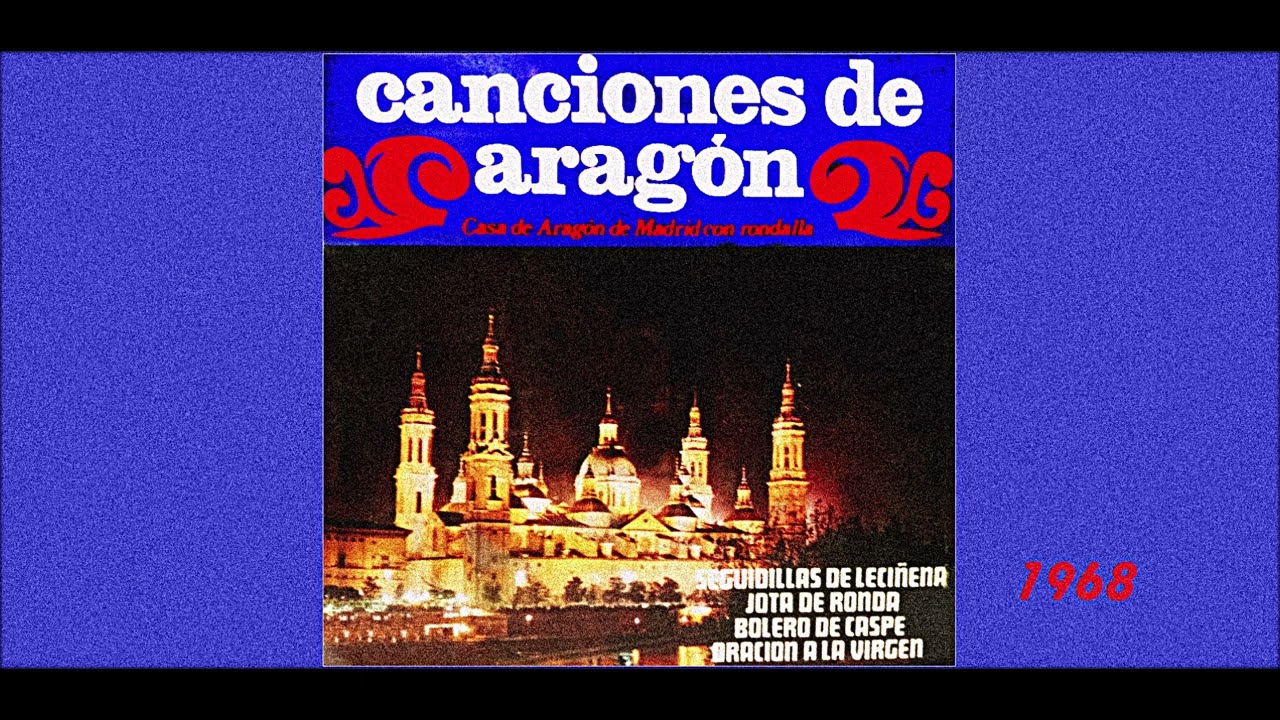 CANCIONES DE ARAGON .1968 .SINGLE .