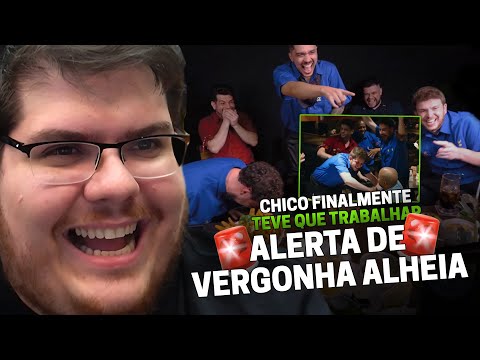 CASIMIRO REAGE: AQUELES CARAS - TRABALHAMOS NO OUTBACK POR UM DIA | Cortes do Casimito