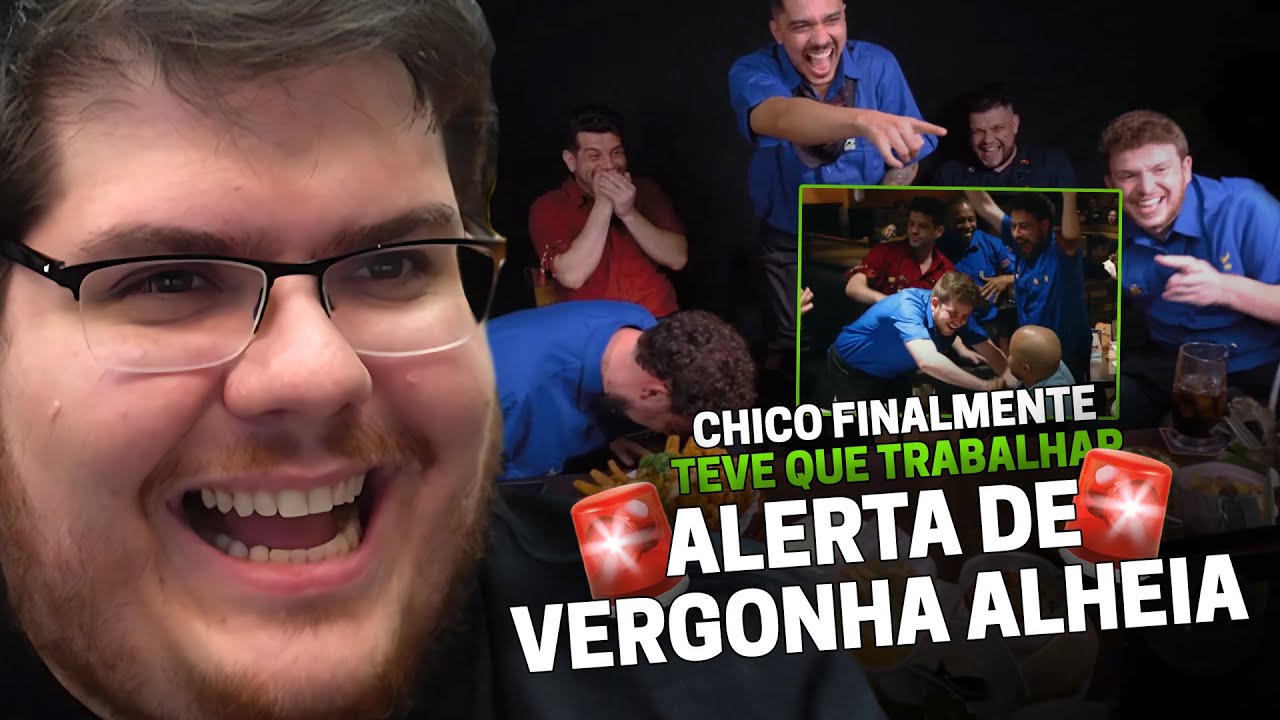 CASIMIRO REAGE: AQUELES CARAS - TRABALHAMOS NO OUTBACK POR UM DIA | Cortes do Casimito