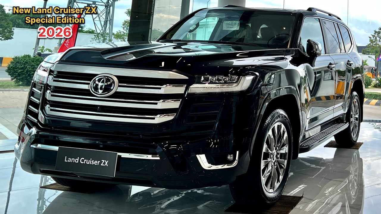 New Arrival! 2026 Toyota Land Cruiser ZX - New Technology Exterior