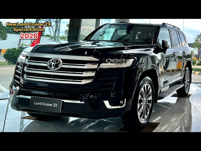 New Arrival! 2026 Toyota Land Cruiser ZX - New Technology Exterior