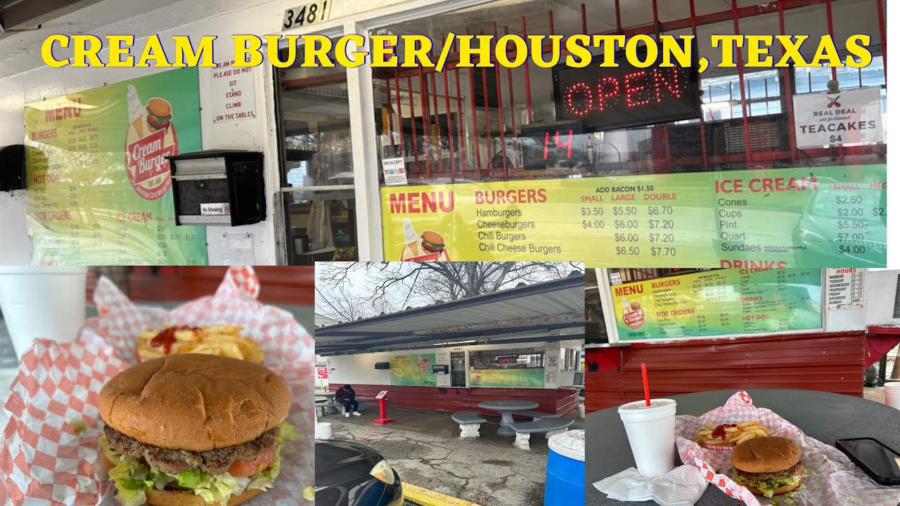 Где готовят лучшие гамбургеры в Техасе? Остановка №1 из 50 / Сливочный бургер / Хьюстон, Техас (с...