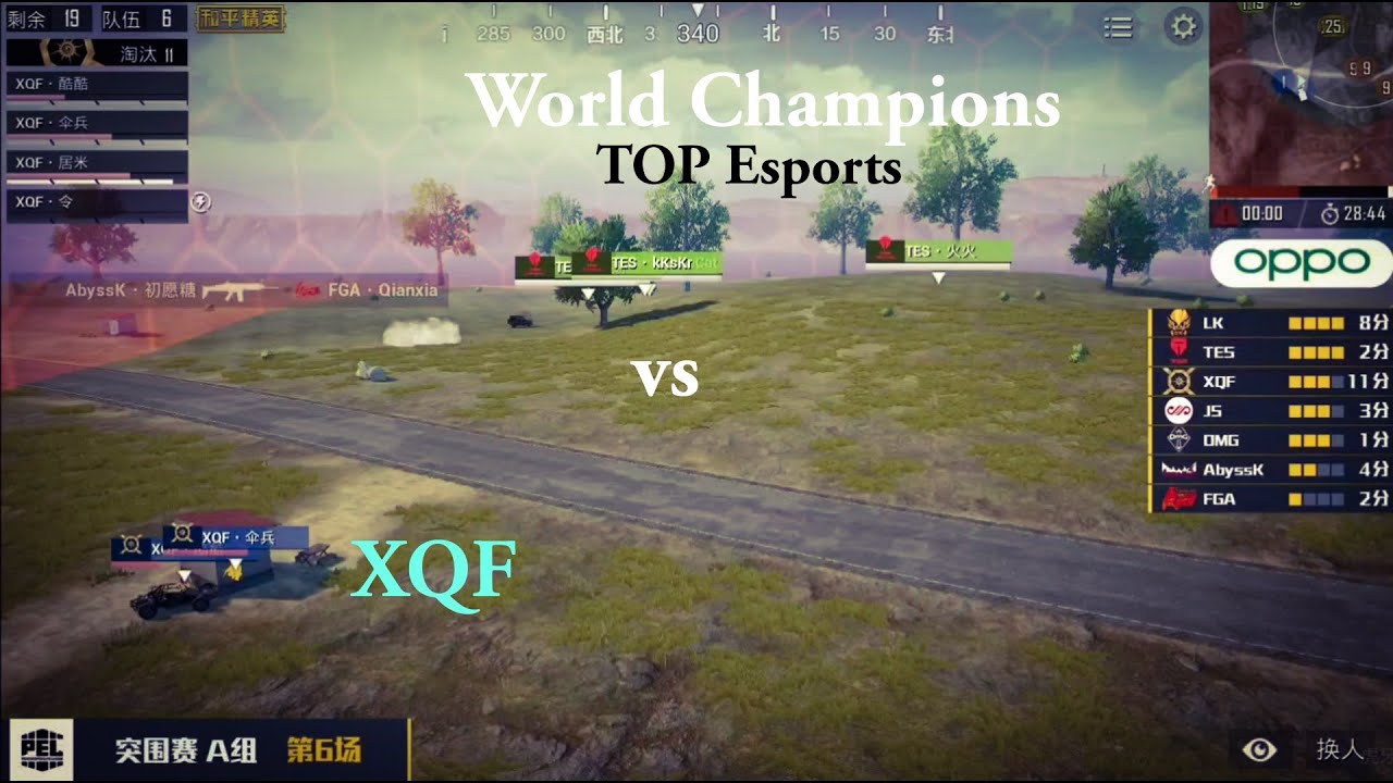 World Champs TES take on XQF | Peacekeeper Elite League Highlights