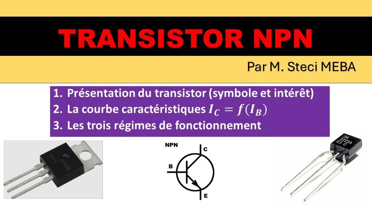 Résumé - Transistor NPN