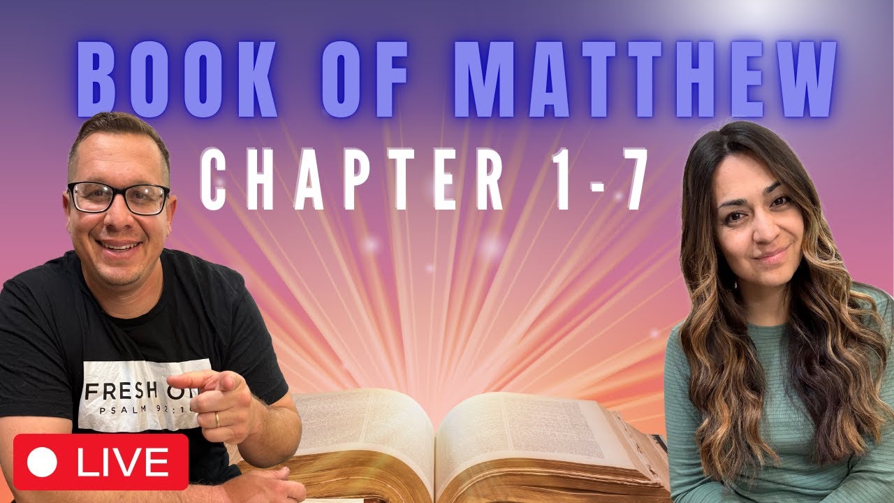 THE BOOK OF MATTHEW | Scripture Reading | Matthew Ch. 1-7 - YouTube