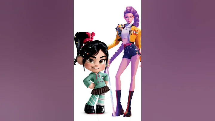 Vanellope as Rumi - kpop demon hunters #kpopdemonhunters #digitalart