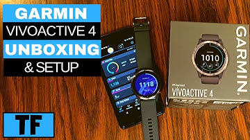 Garmin Vivoactive 4 Unboxing, First Impressions, And Setup! (New Smartwatch Fitness Tracker)