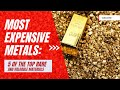 Top 5 Most Expensive Metals 2022 || Rare & Valuable Materials || AMZ Shopping Deals