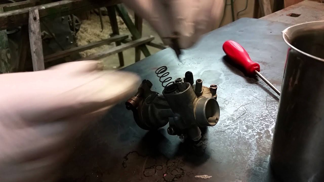 Vergaser reinigen Teil 2, Bing Vergaser YouTube