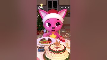 Pinkfong bữa tiệc giáng sinh 🎅 Merry Christmas #cámậpcon #pinkfong #shorts  #babyshark