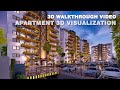 Apartment towers  in 4k 3d visualization  nvl architects