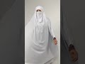 Ukht London - Unique 2 Layer Chiffon Khimar Design - Muslimah Fashion #shorts