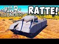 RATTE В WAR THUNDER! 1000 ТОННЫЙ ТАНК LANDKREUZER P.1000! ОБЗОР ТАНКА РАТТЕ (КРЫСА) В ВАР ТАНДЕР!