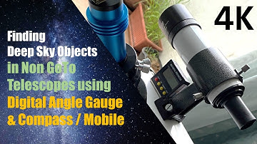 How can you Point a Telescope Towards a Deep Sky Object