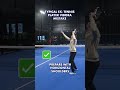 Ex-Tennis player Vibora mistake! #padel #padeltips #padelvibora #vibora