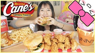 RAISING CANE'S CHICKEN | MUKBANG